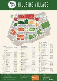 Hillside Village Shopping Plan Hillside Village Cedar Hill Mall Plan