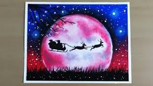 Draw christmas pictures with santa claus, snowman, christmas tree and christmas bear. Christmas Drawing How To Draw Santa Claus Scenery Of Christmas Festival Santa Claus Drawing Youtube