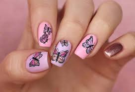 The nails are matte and medium length. 21 Short Nail Designs For Summer 2020 Page 2 Of 2 Stayglam