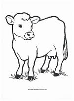 All animals are easy to draw and even beginners should be able to complete these fun printable lessons! Farm Animal Coloring Pages