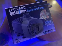 Lifegard Aquatics Quiet One Pro Series Aquarium Pump 1200