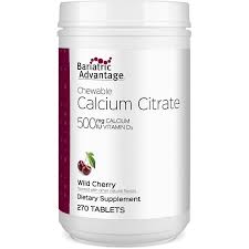 Magnesium for bone health† zinc, copper & manganese to support collagen production for strong, resilient bones† Bariatric Advantage Calcium Citrate Chewable Tablets 500mg Bariatricpal Store