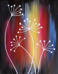 Running out of canvases, but have an old painting you don't mind painting over? Best Painting Ideas Canvases Simple Diy Projects 20 Ideas Wine Painting Wine And Canvas Flower Painting