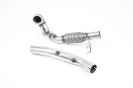 Vw polo gti 2.0 tsi 200hp : Cast Downpipe With Gpf Opf Catalyst Delete For Milltek Catback