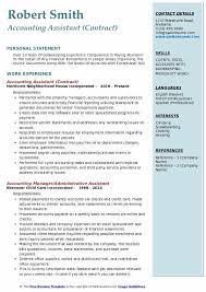 An accounting assistant performs basic bookkeeping duties, either manually or with the use of accounting software such as quickbooks or microsoft money. Accounting Assistant Resume Samples Qwikresume