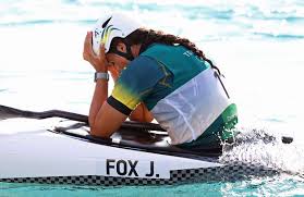 The dejected australian star sat with her head in her hands after crossing the finish line at tokyo's kasai canoe slalom course, realising that gold had yet again escaped her. Zldnk6cree03em