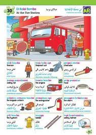 Seorang anggota bomba membina balai bomba sendiri di sebuah gudang di belakang rumahnya kerana terlalu merindui suasana itu ketika berada di luar waktu bekerja. Picture Dictionary With Ar Melayu Inggeris Arab Languages And Jawi Words Shopee Singapore