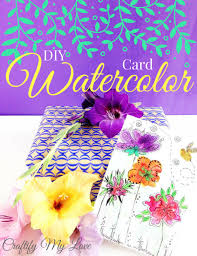 Wondering how to create beautiful christmas cards using watercolor? Make Easy Diy Watercolor Cards Craftify My Love