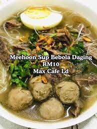 Cara menjaga kesihatan sambil menambah pendapatan resepi bebola daging these pictures of this page are about:resepi bebola daging. Meehoon Sup Daging Bebola Rm10 00 Max Cafe Lahad Datu Facebook