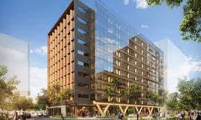 Tall Timber The World S Tallest Wooden Office Building To Open In Brisbane Timber Buildings Timber Architecture Wood Building