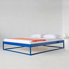 Bett Ohne Kopfteil Metallbett 140x200 Kopfteil Bett Minimalistisches Bett