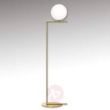 Flos Ic F2 Stehleuchte Messing Geburstet Lampenwelt At