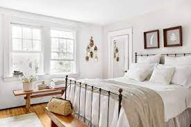 Measure the width of the structure of the wrought iron bed with a ribbon. 25 Rustic Bedroom Ideas Rustic Decorating Ideas