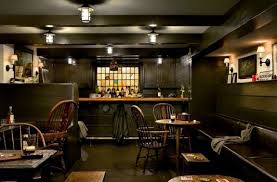 This designer used scarlet red bar stools and decorative light fixtures to add character and charisma to the room. 50 Basement Bar Ideas To Rock Right Now Architecture Lab