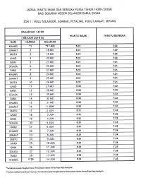 This is our latest, most optimized version. Jadual Waktu Imsak Dan Berbuka Puasa Tahun 1439h 2018m Bagi Negeri Selangor Cerita Ita