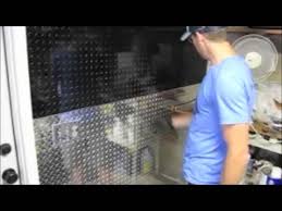 Use as a chair rail or in other places where maintaining the look of the decor is important but providing protection against damaging impact from chair backs or carts and. How To Install Diamond Plate Molding Youtube