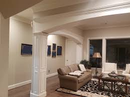 After applying the scratch coat, rough the surface up with a whiskbroom. Remodeling Tips Removing Columns To Open Up Interior Spaces Designed
