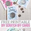Scratch off cards are fun marketing tool used to engage your customer and grab their attention. 3