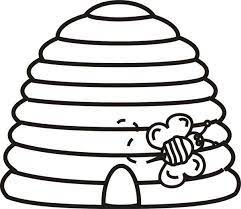 Pack these spring printables into a picnic basket for a family outing. A Bee Going Outside From Beehive Coloring Page Netart
