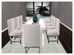Don't have a dining room? Second Life Marketplace M D Modern 8 Seater Table Set
