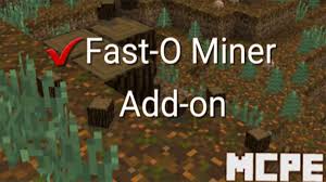 Forge is super easy to install, and we . Fast O Miner Addon Minerpack Edition Mcpe Addons Minecraft Pe Addons Mods Resources Pack Maps Skins Textures