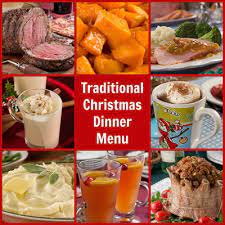 Other alcoholic drinks are also traditionally available, such as the christmas cocktail or the. Traditional Christmas Dinner Menu Mrfood Com