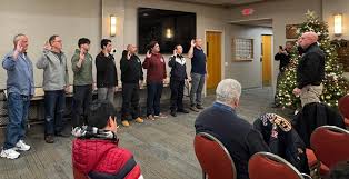 Congratulations to the newly elected officers of the Flower Hill Hose  Company 1, sworn in last night by Chief Matt Kerin. Captain Rich Yorke 1st  Lieutenant Emma Nadel Engineer Connor Parsons 1st
