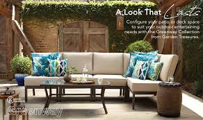 Garden Treasures Greenway 5 Piece Metal Frame Patio Conversation Set With Cushions Lowes Com Conversation Set Patio Garden Treasures Patio Furniture Best Outdoor Furniture