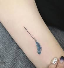 Check spelling or type a new query. Tiny Watercolor Feather Arrow Tattoo