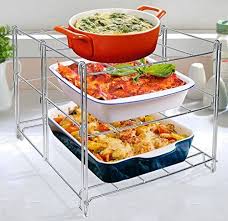 Estilo 3 Tier Oven Baking And Cooling Rack This Is An Amazon Affiliate Link Want To Know More Click On The Image Tiered Oven Rack Oven Racks Oven Baked