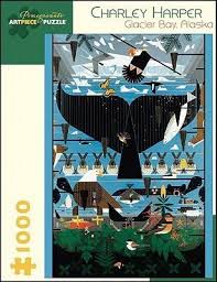 Jackson pollock jigsaw puzzle uk. Charley Harper Glacier Bay Alaska 1 000 Piece Jigsaw Puzzle Charley Harper 9780764954245