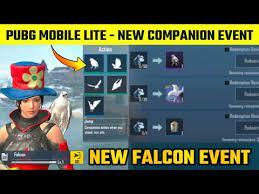 Pubg Mobile Lite Companion Falcon New Event How To Get Unlock Companion In Pubg Mobile Lite Youtube