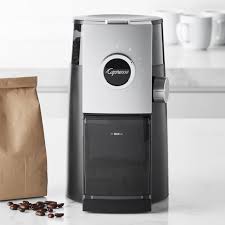Capresso coffee and spice grinder. Capresso Grind Select Disk Burr Coffee Grinder Williams Sonoma