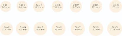 Ring Size Guide Niomo