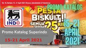 Supermarket atau toko retail saat ini banyak melaksanakan program harga diskon ini. Promo Katalog Superindo 15 21 April 2021 Promo Mingguan Superindo Youtube