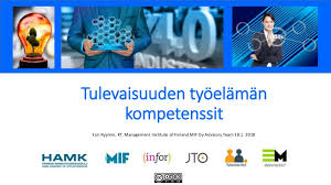 Check spelling or type a new query. Tulevaisuuden Tyoelaman Kompetenssit Management Institute Of Finlan