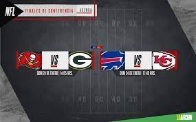 Ciudad de méxico / 17.01.2021 20:52:00. Partidos Nfl Horarios Y Donde Ver Finales De Conferencia 2021