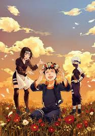 Download obito lockscreens for free. Hd Wallpaper Artwork Nohara Rin Hatake Kakashi Uchiha Obito Flowers Wallpaper Flare