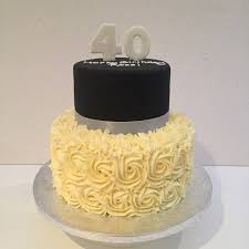 Currently cakes are available to order for collection from our wandsworth bakery or local london delivery on thursdays, fridays & saturdays. 32 Brilliant Picture Of 40th Birthday Cakes Birijus Com 40th Birthday Cake For Women 40th Birthday Cakes Birthday Cakes For Women