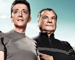 It is common for a half marathon event to be held concurrently with a marathon or a 5k race, using almost the same course with a late start, an early finish or shortcuts citation needed. Rosa Mota E Carlos Lopes Em Vilamoura Para Apadrinhar Triatlo E Meia Maratona Do Algarve