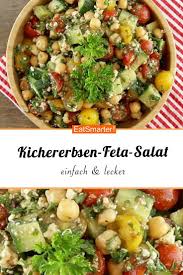 Kichererbsen Feta Salat Rezept Feta Salat Kichererbsen Salat Kichererbsen