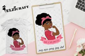 Are you searching for afro png images or vector? Afro Rosie The Riveter We Can Do It Graphic By Elzicraft Creative Fabrica Afro Girl Rosie The Riveter We Can Do It