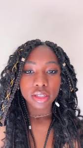 ok i know i look beyond rough in the beginning 😭 but the end is worth it i  promise bahaha #LoveStory #StrikeAPosay #goddessbraids #fyp