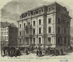 Alexander T Stewart Mansion 1864 Fifth Avenue And 34th Street City Residences New York City Architecture History
