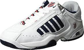 They have a generation of loyal following who love the wider fit, cushioning and styling. K Swiss Defier Rs White Dress Blue Fiery Red Men Starting From 78 99 2021 Skinflint Price Comparison Uk