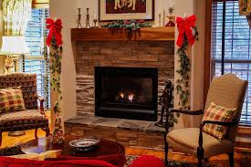 Kids are always waiting for this enjoyable festival and to get a surprise gift from kris kringle santa claus. Hd Wallpaper Fireplace With Christmas Season Decor Mantel Living Room Cozy Wallpaper Flare