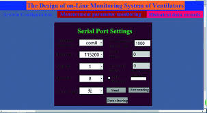 Explains how to check the listening ports and applications with various linux and unix commands. The Design Of On Line Monitoring System Of Ventilators Springerlink