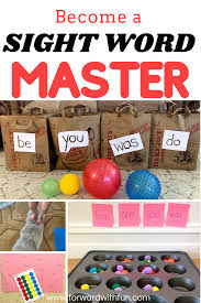 Master Sight Word In 2020 Kindergarten Learning Activities Elementary Reading Activities Early Literacy Activities