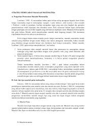 Copy of strategi penyelesaian masalah. Doc Strategi Pemecahan Masalah Matematika Di Sd Muhammad Afif Academia Edu