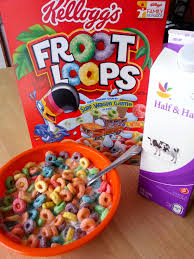 Petit Dejeuner Americain Les Cereales Froot Loops